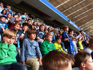 Jugendabteilung des TSV besucht 1860 München - 1. FC Nürnberg