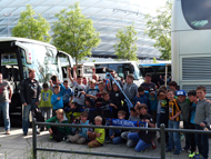 Jugendabteilung des TSV besucht 1860 München - 1. FC Nürnberg