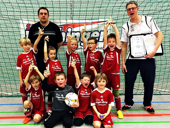 Turniersieger bei den STANGLMEIER Junioren-Hallenfußballtagen 20166